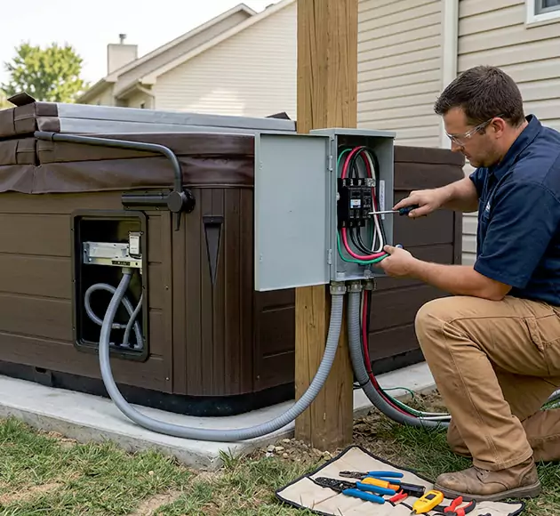 Professional Hot Tub Electrical Installation: Your Local Spa Wiring Team in Billerica, MA