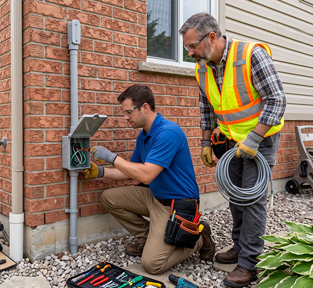 Professional Outdoor Outlet Installation: Your Local Exterior Wiring Team in Billerica, MA